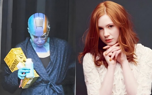 为艺术献身的明星“凯伦·吉兰”,漫威第一美腿“星云”