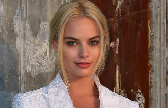 为艺术献身的女星“玛格特·罗比”，犹如真人芭比的小丑女！