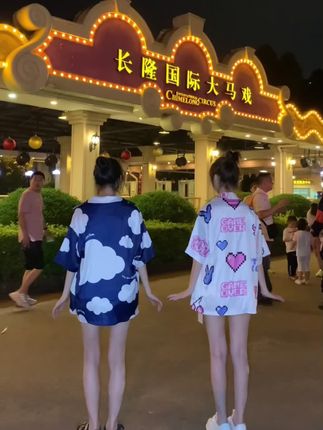 抖音颜值博主任智桃微密圈穿搭解析,智桃lucky时尚搭配全网最全合集
