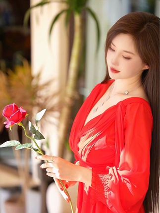 性感女神降临人间Carol周妍希白丝吊袜写照,性感装扮大公开