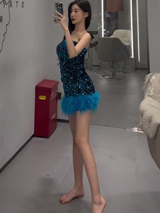 抖音网红黎允熙baby的瓜紫色氛围灯视频背后揭秘,黎允熙微密圈图片合集