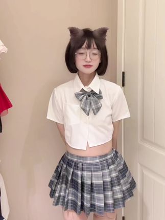 微密圈王胜利的小生活作品精选,打包下载双马尾+JK制服
