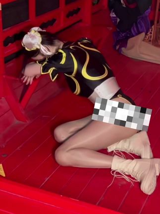 轩子巨二兔微密圈#VIP付费贴#,01月07日女仆装新作