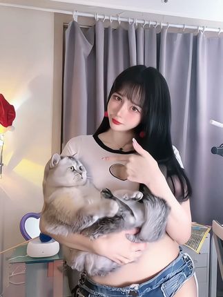 抖音网红小猫咪611微密圈视频合集,可爱憨态的展现