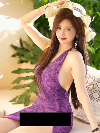 正妹自称“土肥圆矮挫穷”逆天身材外拍照尺度超大,让人过目难忘的写真