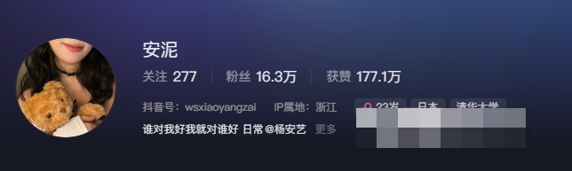 -1 抖音博主安泥推出微密圈付费图作品,展现创意时尚风格