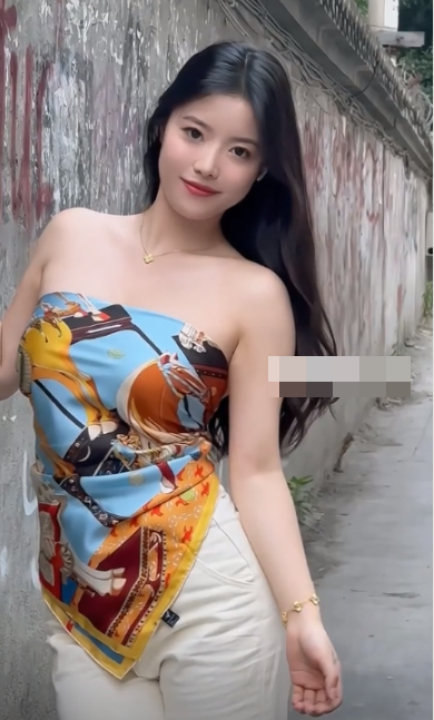 抖音特务蕉女是谁?附上小蕉微密图赏析-1 抖音美女小蕉微密作品欣赏|美丽天使红裙黑夹克造型受追捧