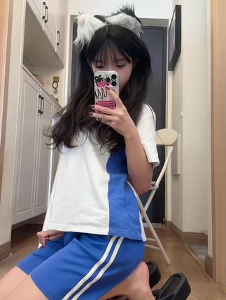 抖音网红晴天小猪本猪娇小搞笑作品引爆微密圈,可爱大人气