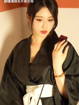 轩子巨二兔微密圈#VIP付费贴#,01月07日女仆装新作